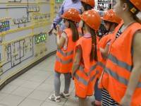 В  МУП" Тверьгорэлектро" прошла первая экскурсия для детей