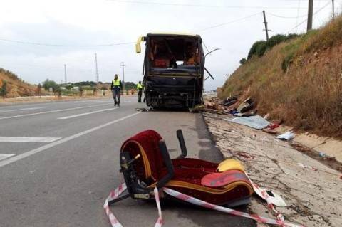 В Турции произошло ДТП с участием туристического автобуса, есть пострадавшие