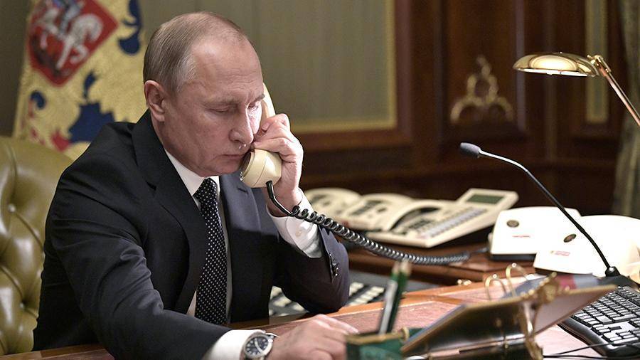 Путин провел телефонные переговоры с президентом Киргизии