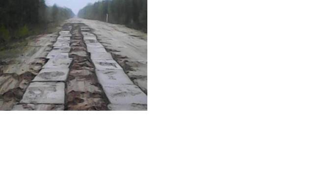 Житель Томской области украл бетонную дорогу