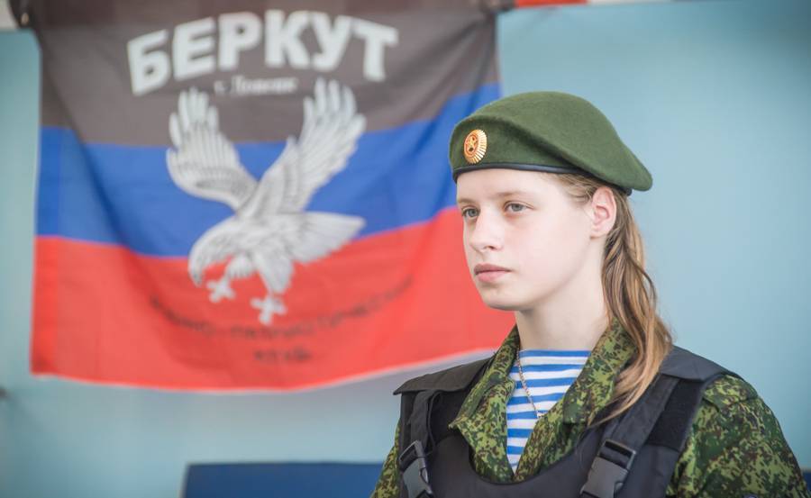 «Беркут» провел мероприятие для школьников Киевского района столицы ДНР