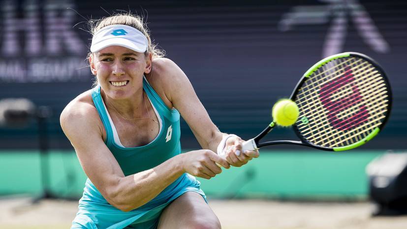 Александрова обыграла Мертенс и вышла во второй круг теннисного турнира в Нидерландах
