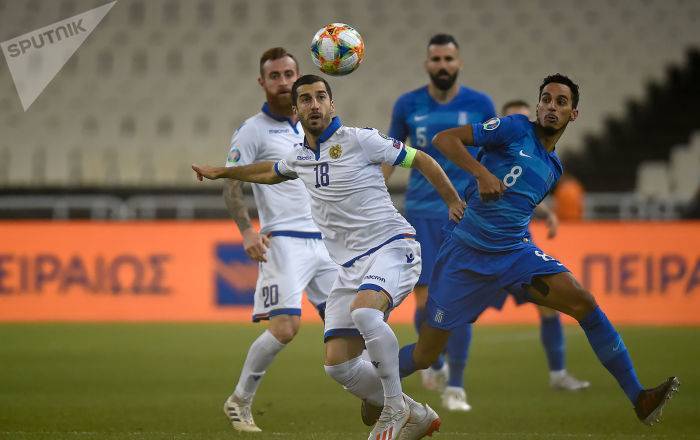 Армения повела в счете в матче со сборной Греции: видео гола Александра Карапетяна