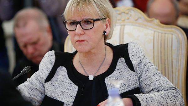 Глава МИД Швеции сравнил отношения с Россией с танго