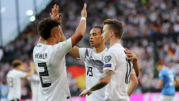 Сборная Германии разгромила эстонцев со счетом 8:0 в отборе Евро-2020