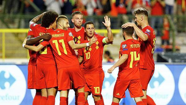 Сборная Бельгии разгромила команду Шотландии в отборочном матче Евро-2020