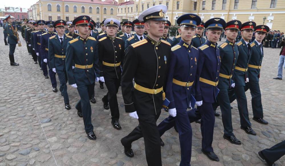 В Петропавловской крепости пройдет торжественный выпуск Военного института физической культуры