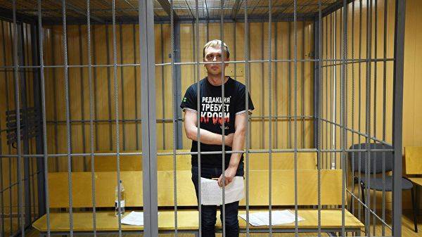 Задержавший Голунова руководитель отдела МВД заявил о своей невиновности