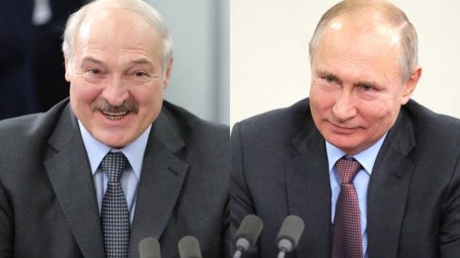 Александр Лукашенко поздравил Владимира Путина с Днем России