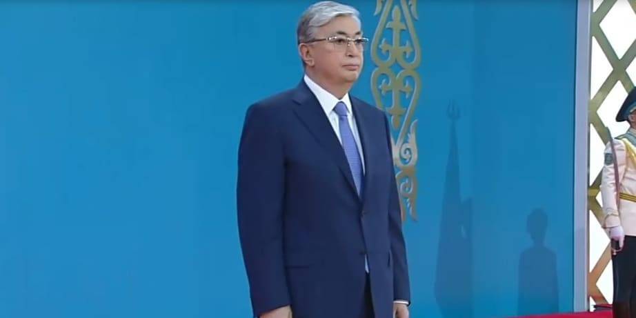 Появилось видео речи Касым-Жомарта Токаева на инаугурации президента
