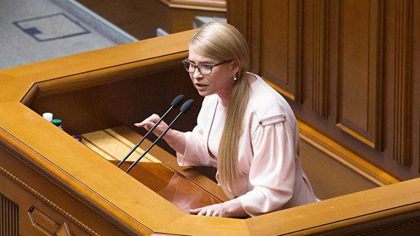 Тимошенко рассказала о «падении» украинской экономики