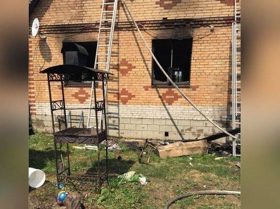 Подробности пожара в Подмосковье: возгорание произошло на кухне, погибли двое детей