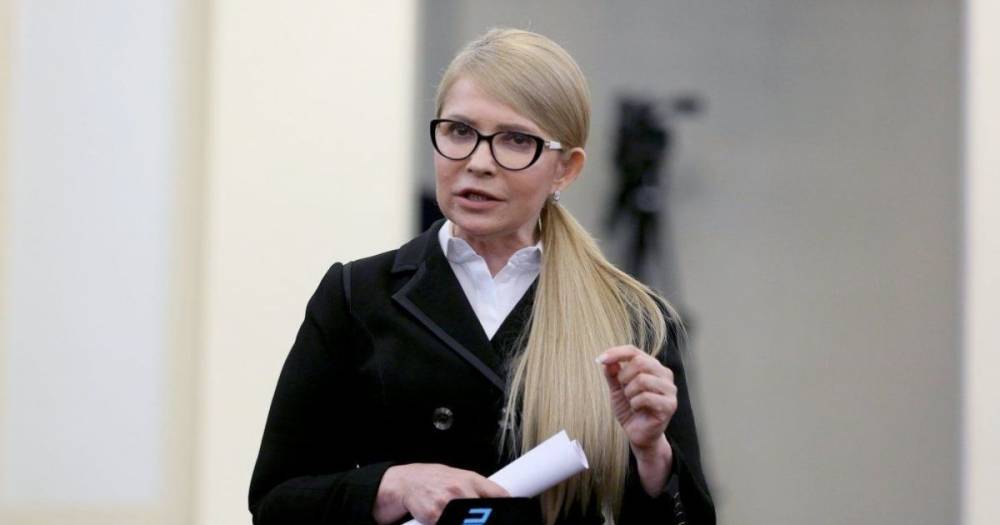 Тимошенко заявила, что ее партия не пойдет в оппозицию к власти