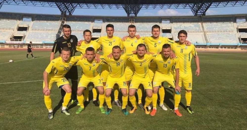 Дефлимпийская сборная Украины по футболу обыграла Россию и вышла в полуфинал Чемпионата Европы