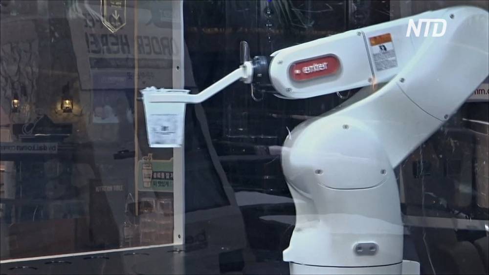 Роботы в Южной Корее захватывают всё больше рабочих мест людей (видео)