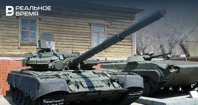 В Омске установили рекорд по буксированию гусеничной машиной семи танков Т-80