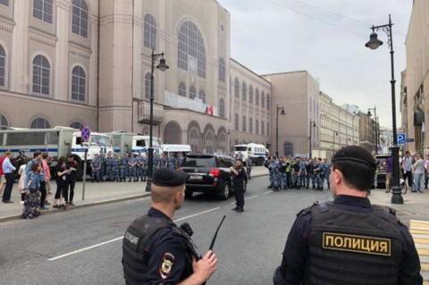 В столице РФ прошла акция протеста, задержаны более 200 человек