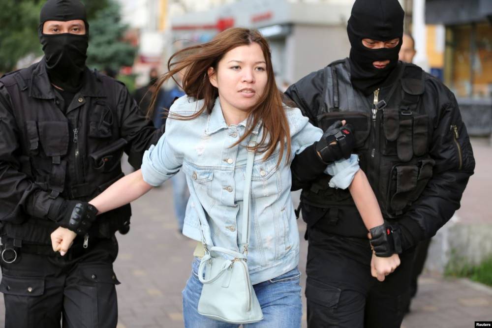 В Казахстане задержали более 100 участников протестных акций