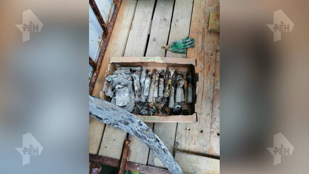 В районе порта Кавказ в Краснодарском крае обнаружены неразорвавшиеся бомбы времен ВОВ