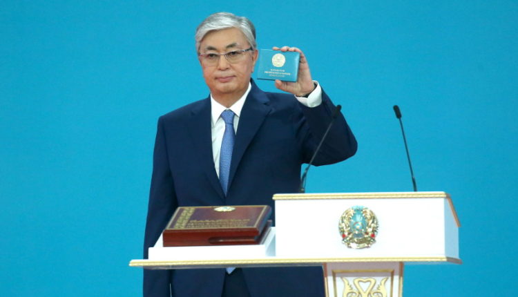 Инаугурация второго президента в истории Казахстана Касым-Жомарта Токаева (ВИДЕО)