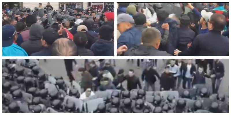 Видео с раскаянием активных участников митингов в Алматы показала полиция