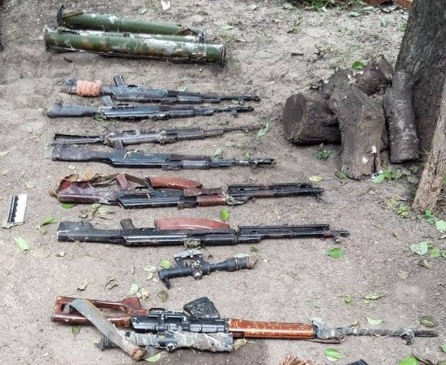 СБУ обнаружила схрон оружия в оккупированной Дружковке
