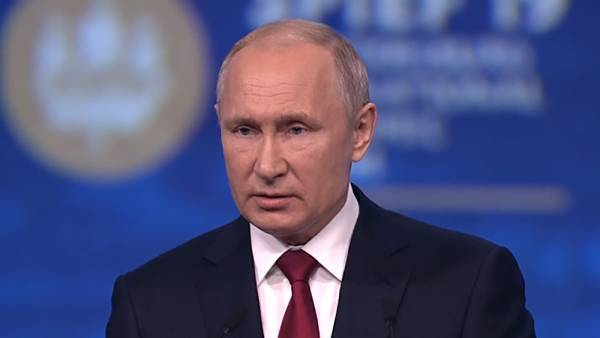 Путин заявил, что восстановление отношений Украины и России неизбежно