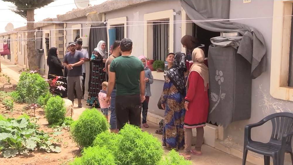 Сирийский лагерь Харджилла принял беженцев из Идлиба