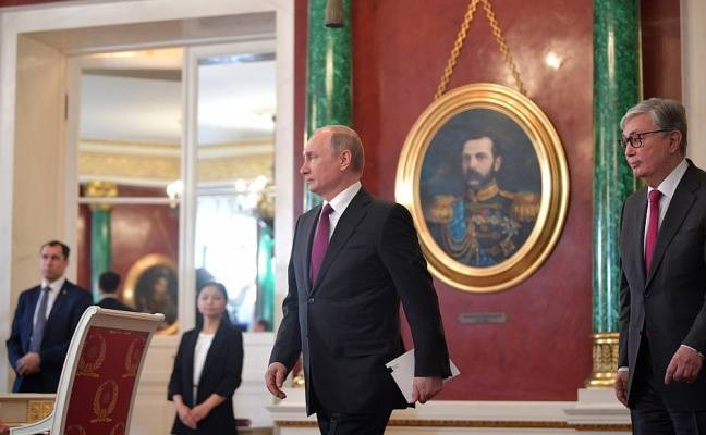 Путин: Токаев продолжит курс Назарбаева на дальнейшее сближение с Россией