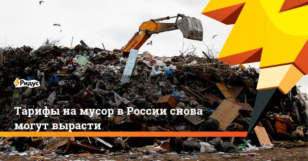 Тарифы на мусор в России снова могут вырасти
