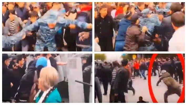 МВД и Генпрокуратура показали провокаторов митингов на видео
