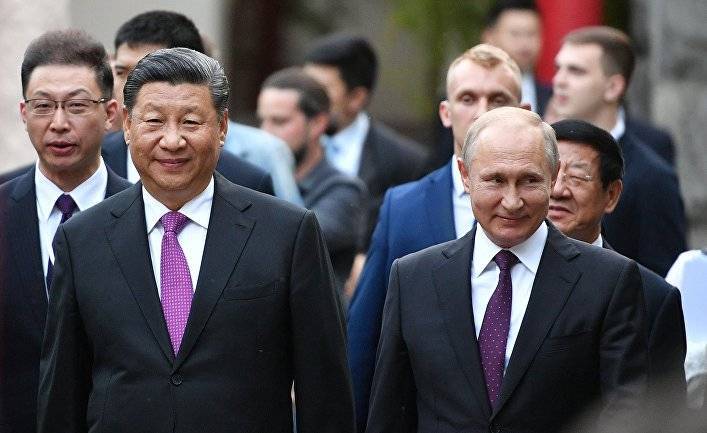 Bloomberg  (США): мы не готовы к объединению усилий России и Китая