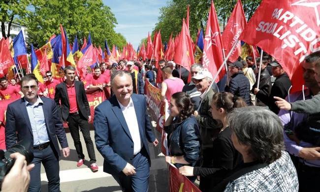 В Молдавии пройдет марш в поддержку новой власти