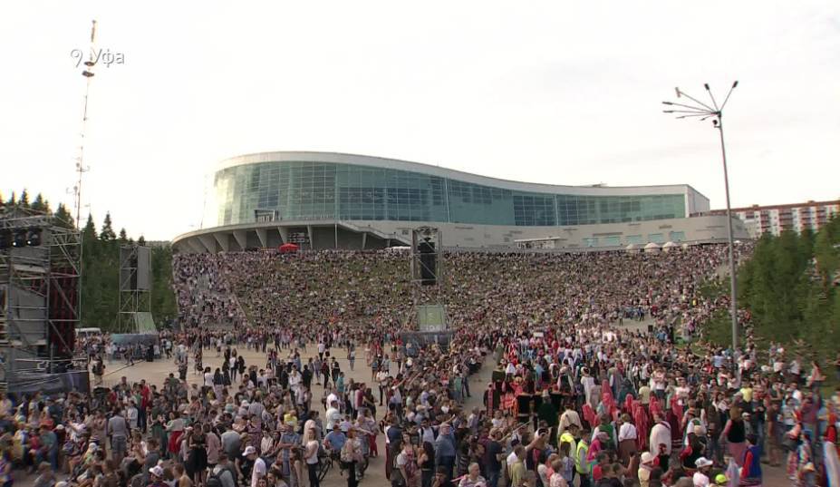 Первый день фестиваля «Сердце Евразии» посетило более 45 тысяч человек
