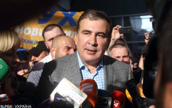 Саакашвили представил список своей партии на выборы в Раду
