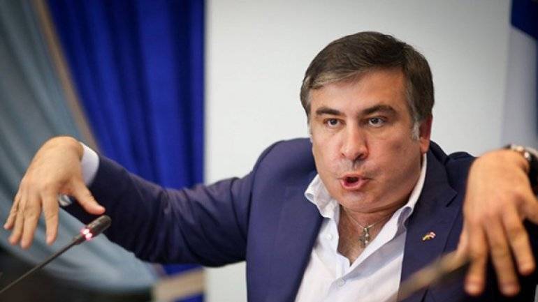 Саакашвили возглавил свою партию на выборах в украинский парламент