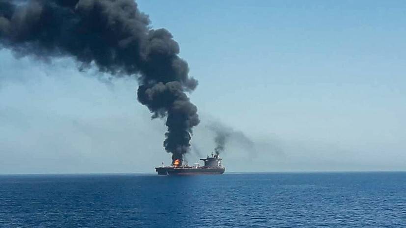 Самолёт ВМС США находится в районе инцидента с танкерами в Оманском заливе