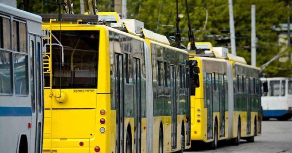 В Киеве на месяц изменят маршруты троллейбусов. Новая схема движения