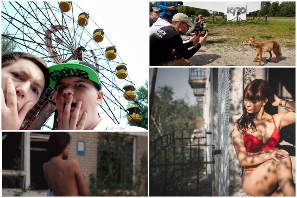 "Ничего святого": создателей "Чернобыля" возмутили фото туристов на месте катастрофы