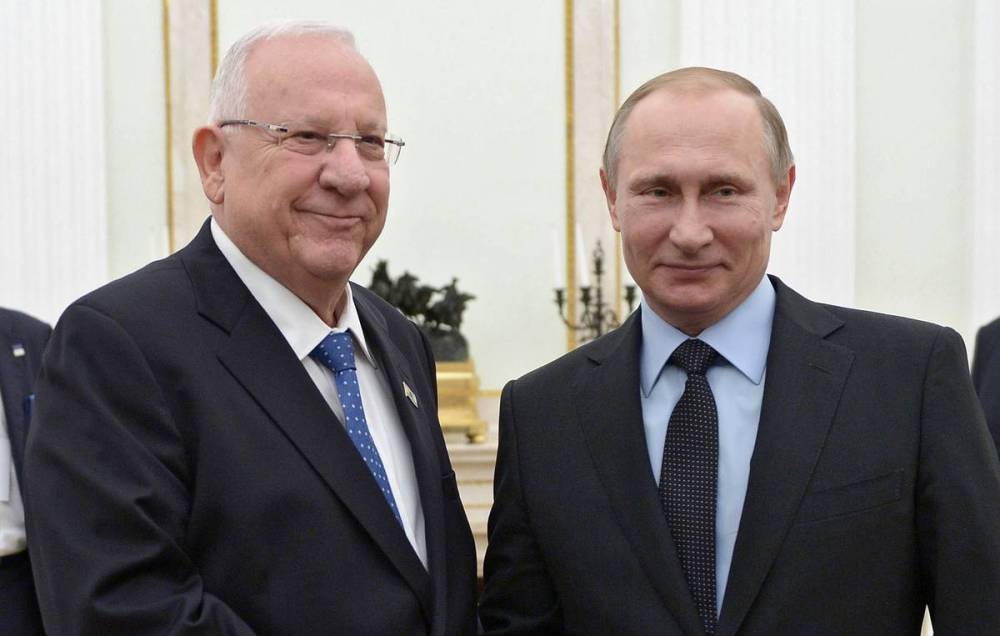 В Израиле заявили, что ждут Путина с визитом в январе 2020 года