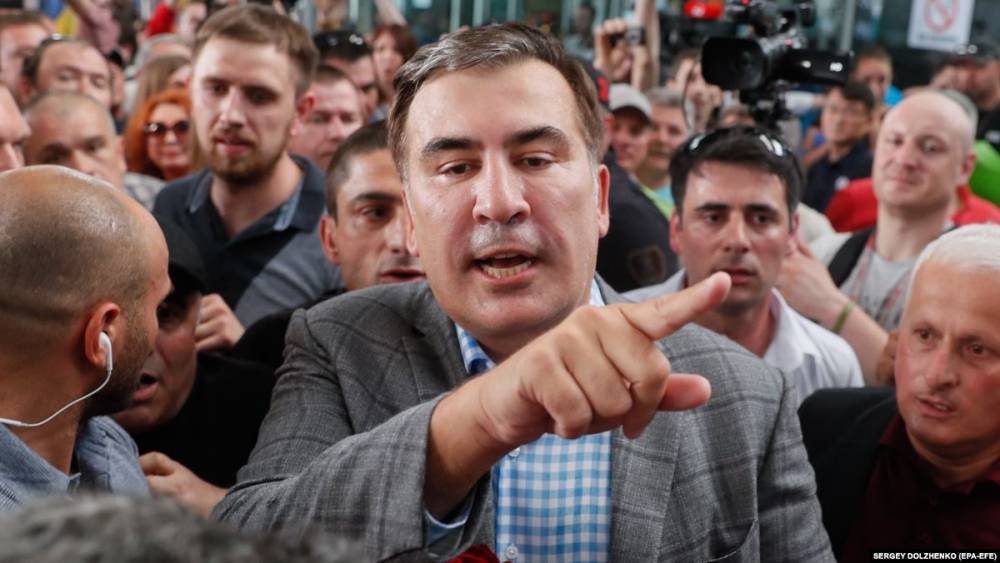 Саакашвили возглавил список "Движения новых сил" на выборах в Раду