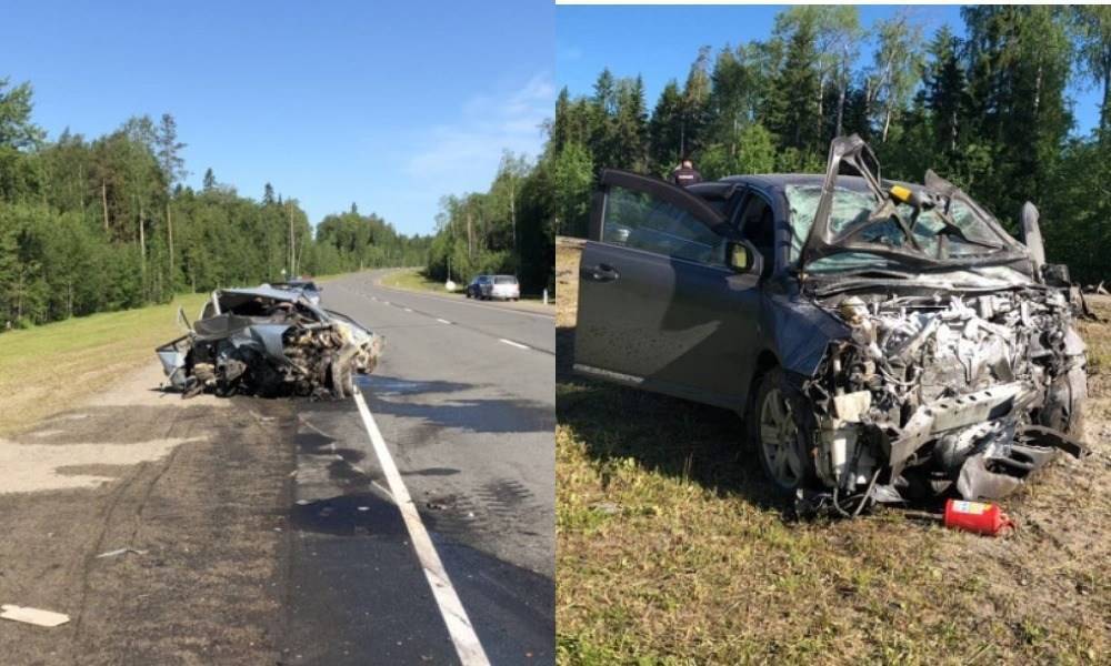 В страшном ДТП на трассе в Карелии погиб молодой водитель