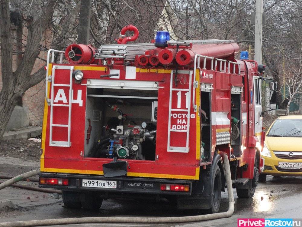 Пенсионерка пострадала при пожаре в Ростовской области