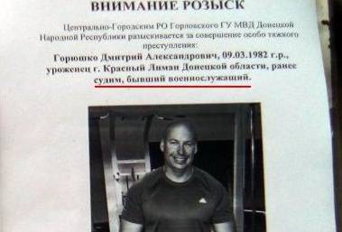 Объявлен в розыск главарь террористов «ДНР»