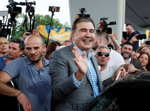 Михаил Саакашвили готов защищать Украину с оружием в руках