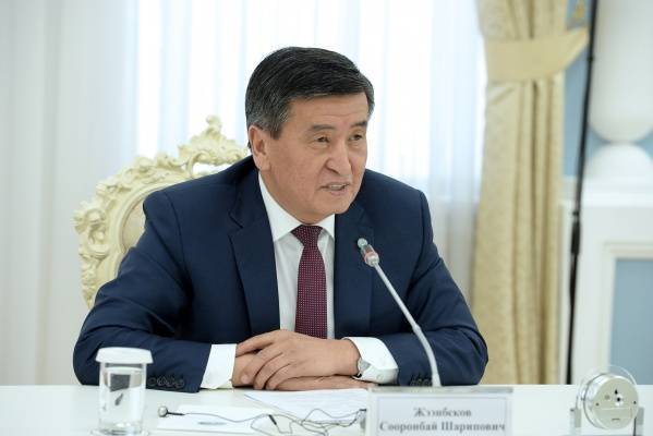 Жээнбеков призвал страны ШОС перейти к расчетам в нацвалютах