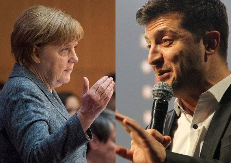 Меркель и Зеленский на своей первой встрече будут обсуждать Минские договоренности