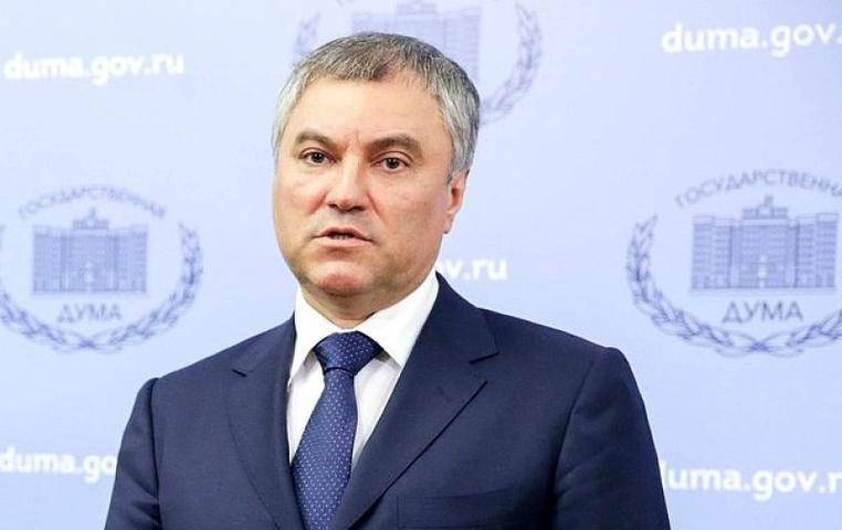 Вячеслав Володин поддержал идею изымать деньги со счетов чиновников