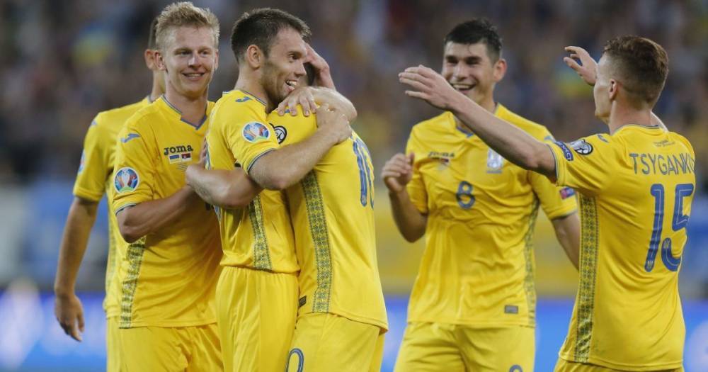 Сборная Украины "подскочила" в рейтинге лучших команд планеты