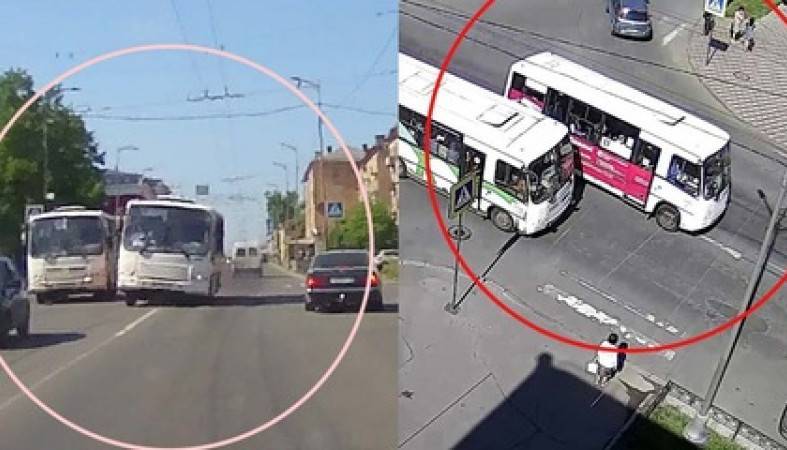 В Петрозаводске накажут водителя автобуса, выехавшего на встречку